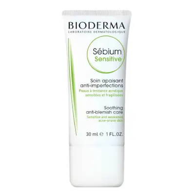 Bioderma Hydratační zklidňující krém pro pleť vysušenou a podrážděnou léčbou akné Sébium Sensiti