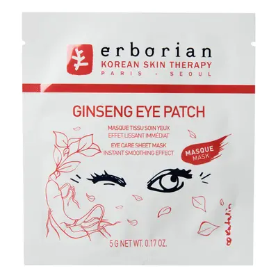 Erborian Maska na oční okolí Ginseng Eye Patch (Eye Care Sheet Mask) 5 g