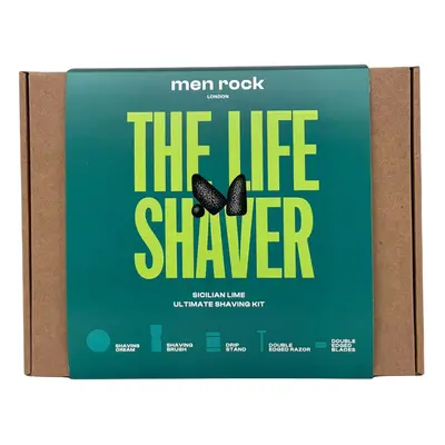 Men Rock London Dárková sada holicí péče Sicilian Lime (Ultimate Classic Shaving Gift Set)