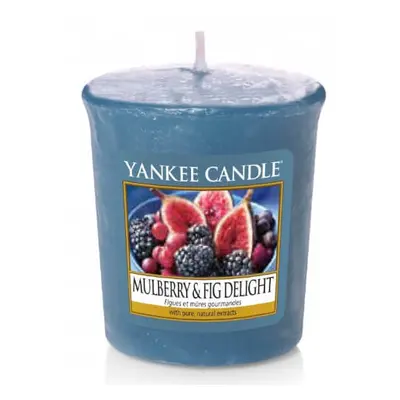 Yankee Candle Aromatická votivní svíčka Mulberry & Fig Delight 49 g