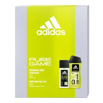 Adidas Pure Game - deodorant s rozprašovačem 75 ml + sprchový gel 250 ml