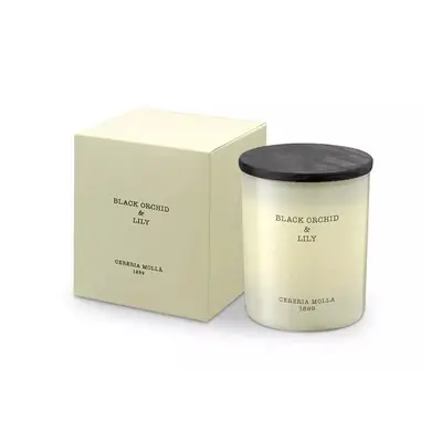 Cereria Mollá Vonná svíčka krémová Black Orchid & Lily (Candle) 230 g