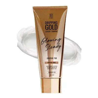 Dripping Gold Samoopalovací krém Medium/Dark Dripping Gold Glowing Steady (Gradual Tan) 200 ml