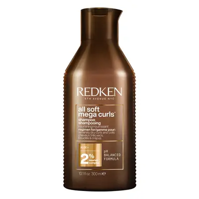 Redken Šampon pro suché kudrnaté a vlnité vlasy All Soft Mega Curls (Shampoo) 300 ml