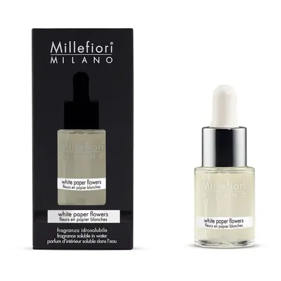 Millefiori Milano Aroma olej Květiny z bilého papíru 15 ml