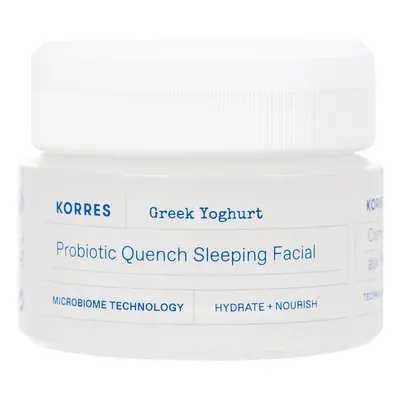 Korres Hydratační noční krém s probiotiky Greek Yoghurt (Probiotic Quench Sleeping Facial) 40 ml