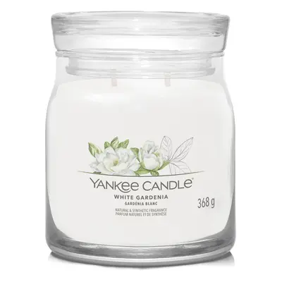 Yankee Candle Aromatická svíčka Signature sklo střední White Gardenia 368 g