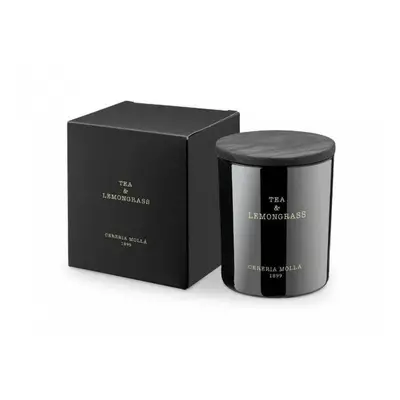 Cereria Mollá Vonná svíčka černá Tea & Lemongrass (Candle) 230 g