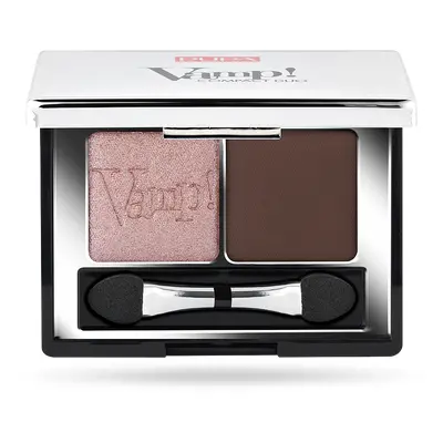 PUPA Milano Oční stíny Vamp! (Compact Duo Eyeshadow) 2,2 g 002 Pink Earth