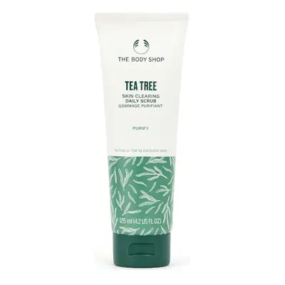 The Body Shop Čisticí peeling pro problematickou a citlivou pleť Tea Tree (Skin Clearing Daily S