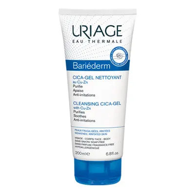 Uriage Zklidňující čisticí gel Bariederm (Cleansing Cica-Gel) 200 ml