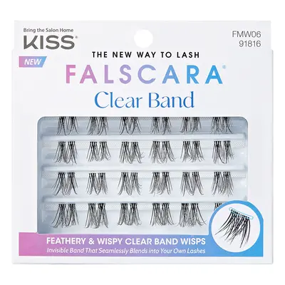 KISS Trsové řasy Falscara Multipack - Clear band