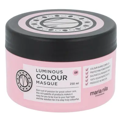 Maria Nila Hydratační a vyživující maska pro barvené vlasy Luminous Colour (Masque) 250 ml