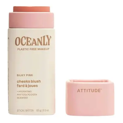 Attitude Krémová tvářenka v tyčince Oceanly (Cheeks Blush) 8,5 g Silky Pink