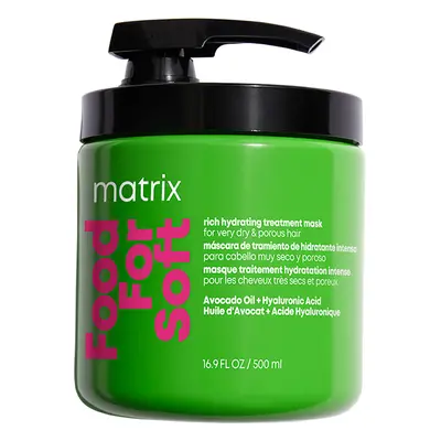 Matrix Hydratační maska na vlasy Food For Soft (Rich Hydrating Treatment Mask) 500 ml