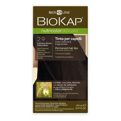 Biokap Nutricolor Delicato - Barva na vlasy 2.90 Kaštanovo čokoládová tmavá 140 ml