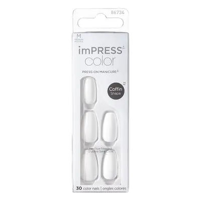 KISS Samolepící nehty imPRESS Color MC Frosting 30 ks