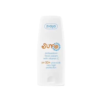 Ziaja Antioxidační pleťový krém na opalování s vitamínem C SPF 50+ (Face Cream) 50 ml