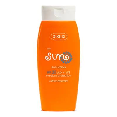 Ziaja Voděodolné mléko na opalování SPF 20 Sun (Emulsion) 150 ml