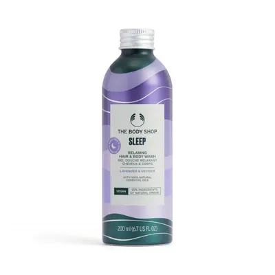 The Body Shop Sprchový gel na tělo a vlasy Sleep Relaxing Lavender & Vetiver (Hair & Body Wash) 