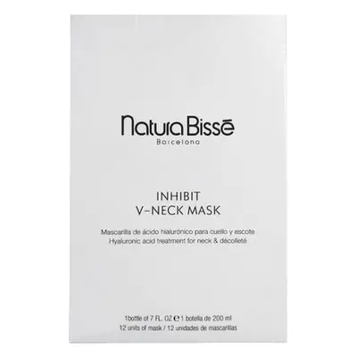 Natura Bissé Hydratační maska na krk a dekolt s kyselinou hyaluronovou Inhibit (V-Neck Mask) 12 