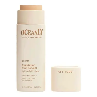 Attitude Lehký make-up v tyčince Oceanly (Foundation) 12 g Cream