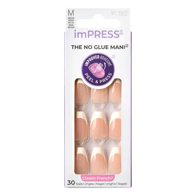 KISS Samolepící nehty ImPRESS Nails - Ideal 30 ks