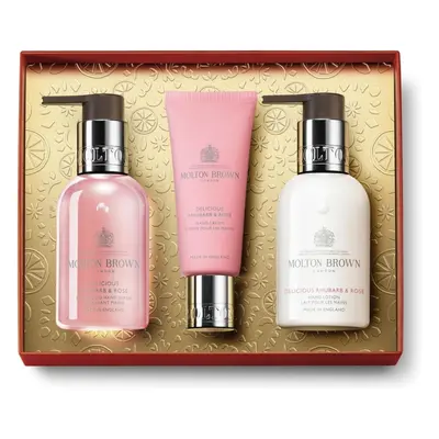 Molton Brown Dárková sada péče o ruce Delicious Rhubarb & Rose