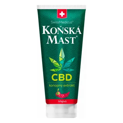 Herbamedicus Koňská mast s CBD hřejivá 200 ml