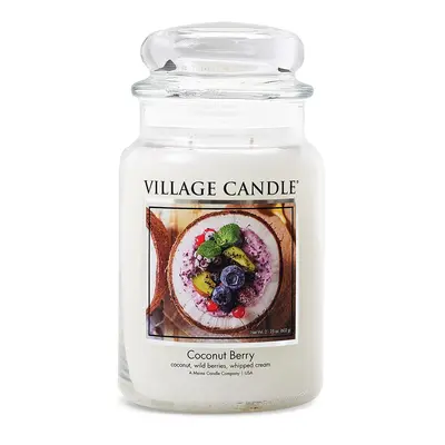 Village Candle Vonná svíčka ve skle Coconut Berry 602 g