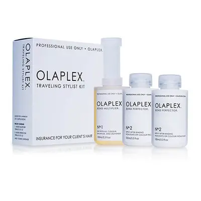 Olaplex Sada pro barvené nebo chemicky ošetřené vlasy (Traveling Stylist Kit) 3 x 100 ml