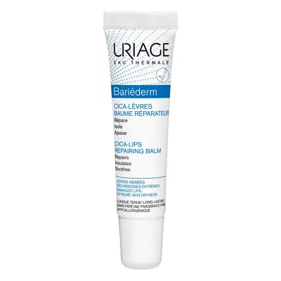 Uriage Regenerační balzám na vysušené a rozpraskané rty Bariéderm (Cica Lips Protection Balm) 15