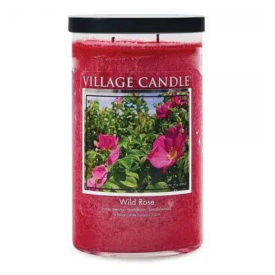 Village Candle Vonná svíčka ve skle Wild Rose 538 g