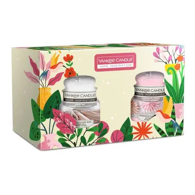 Yankee Candle Dárková sada svíček Sugared Blossom & Duvet Day 2 x 104 g