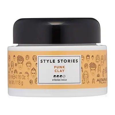 Alfaparf Milano Stylingová jílová pasta na vlasy Style Stories (Funk Clay) 100 ml