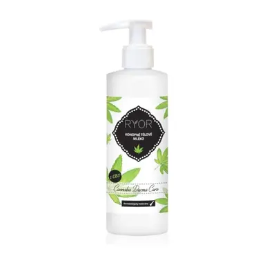 RYOR Konopné tělové mléko Cannabis Derma Care 200 ml