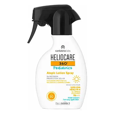 Heliocare Dětské opalovací mléko ve spreji pro citlivou a atopickou pokožku SPF 50 360° (Atopic 