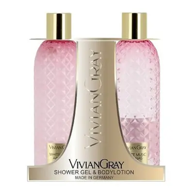 Vivian Gray Kosmetická sada White Musc & Ananas (Shower Gel & Body Lotion)