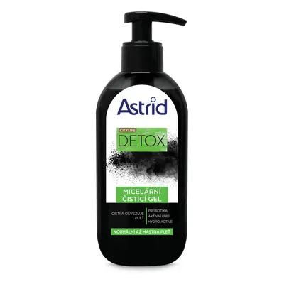 Astrid Micelární čisticí gel pro normální až mastnou pleť Detox 200 ml