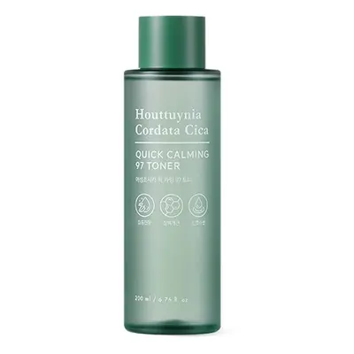 Tony Moly Zklidňující pleťové tonikum Houttuynia Cordata Cica (Quick Calming 97 Toner) 200 ml