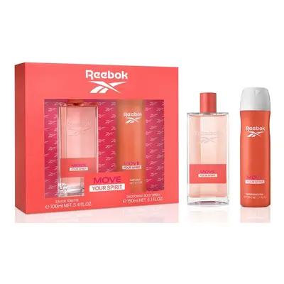 Reebok Move Your Spirit For Women - EDT 100 ml + deodorant ve spreji 150 ml