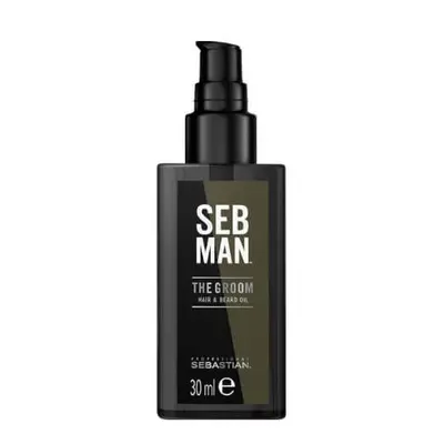 Sebastian Professional Olej na vlasy a vousy SEB MAN The Groom (Hair & Beard Oil) 30 ml