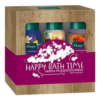 Kneipp Dárková sada pěn do koupele Šťastné koupání 3 x 100 ml