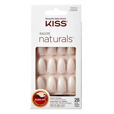 KISS Přírodní nehty vhodné pro lakování 70910 Salon Naturals (Nails) 28 ks