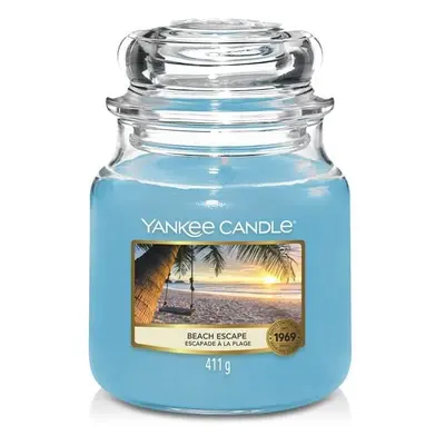 Yankee Candle Aromatická svíčka Classic střední Beach Escape 411 g