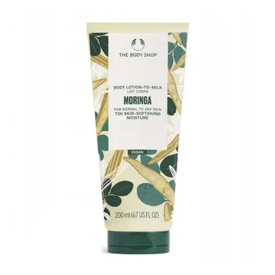 The Body Shop Tělové mléko pro normální až suchou pokožku Moringa (Body Lotion) 200 ml