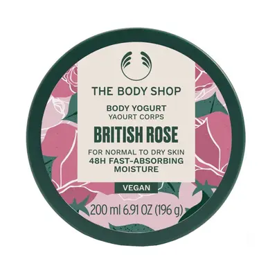 The Body Shop Tělový jogurt British Rose (Body Yogurt) 200 ml