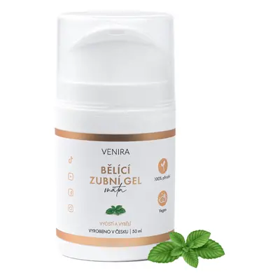 Venira Bělící zubní gel máta 50 ml