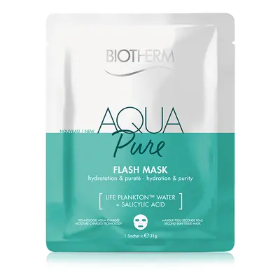 Biotherm Hydratační pleťová maska s kyselinou salicylovou Aqua Pure (Super Mask) 35 ml