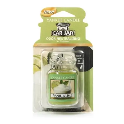 Yankee Candle Luxusní visačka do auta Vanilla Lime 1 ks